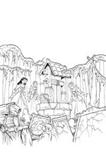 coloring page K3 de sprookjes